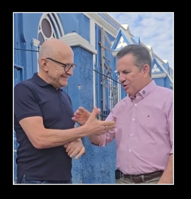 O governador de  Mato Grosso, Otaviano pivetta, e ex-governador Mauro Mendes solidificam a compra da santa casa de misericórdia para o povo mato-grossense!